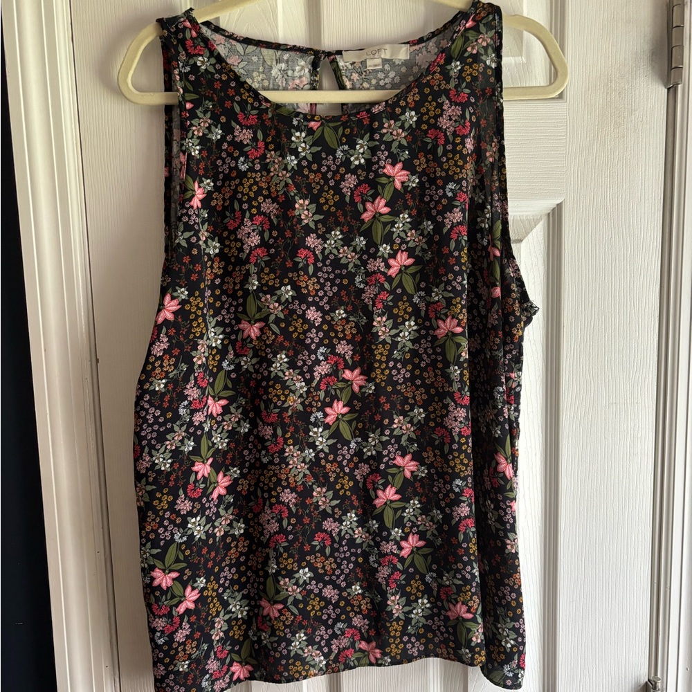 Loft mixed media tank